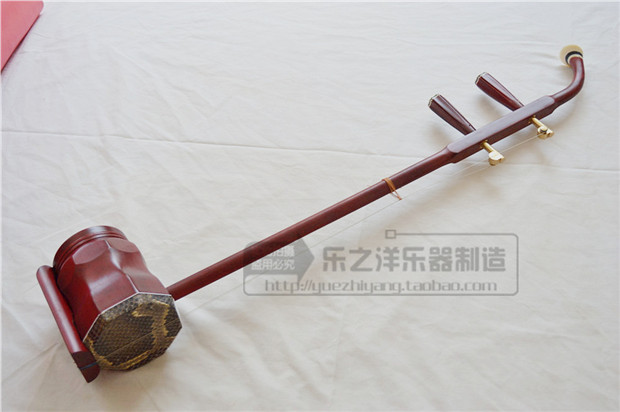 仿紅木銅軸中胡