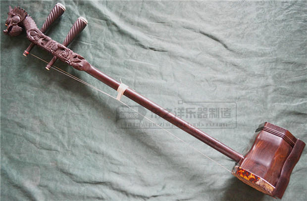 黑檀盤(pán)龍二胡